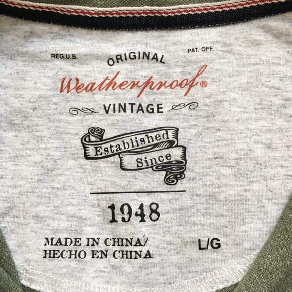 Weatherproof Men's Green Polo Shirt Size Large - Picture 4 of 8